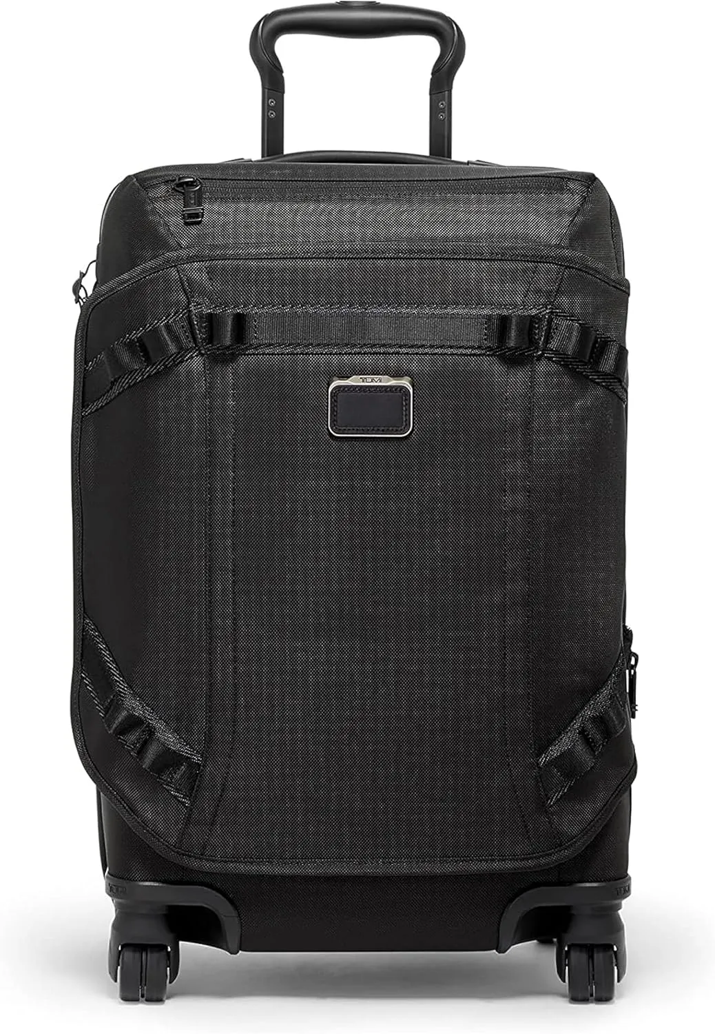 TUMI - Alpha Bravo International Front Lid Expandable 4 Wheeled Carry-On - International Travel Luggage - 21.8" X 14" X 9" - Black