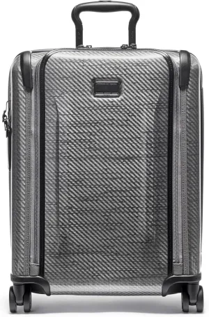 TUMI - Tegra-Lite Continental Front Pocket Expandable 4 Wheeled Carry-On - Hard Shell Suitcase for Travel - With USB-C Port - T-Graphite