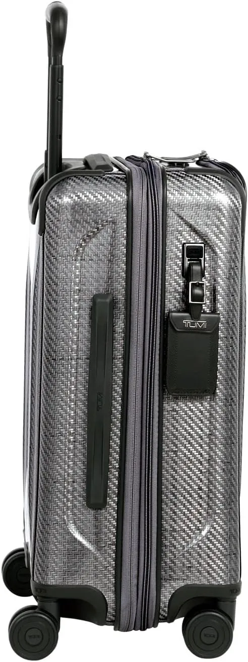 TUMI - Tegra-Lite Continental Front Pocket Expandable 4 Wheeled Carry-On - Hard Shell Suitcase for Travel - With USB-C Port - T-Graphite