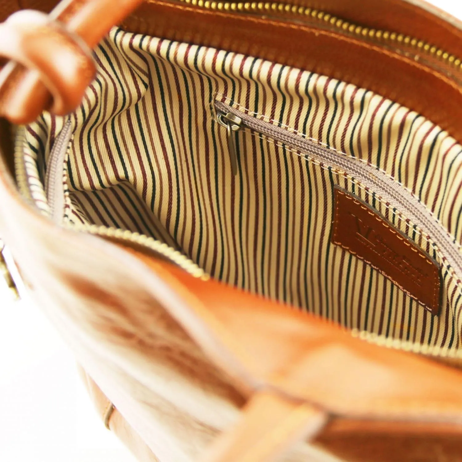 Tuscany Leather Patty - Leather convertible bag - TL141497 (Honey)