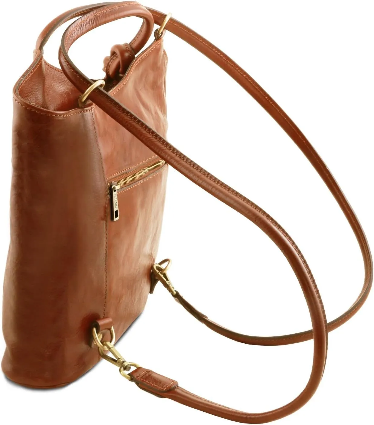 Tuscany Leather Patty - Leather convertible bag - TL141497 (Honey)