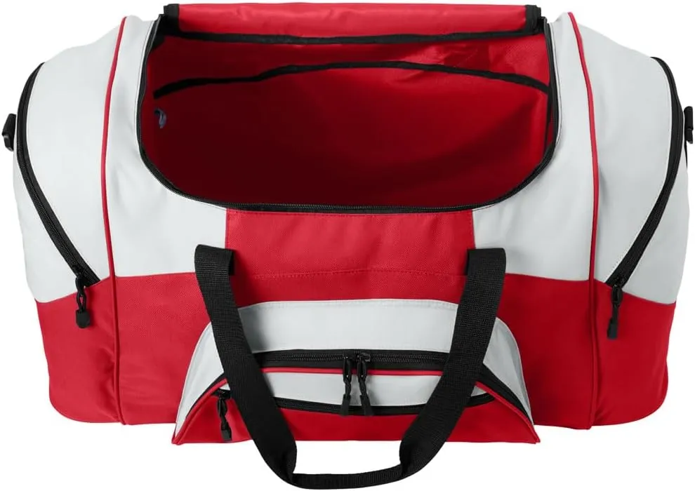 University of Arizona Duffel Bag LARGE Arizona Wildcats Suitcase or Gym Bag for Men Ladies Him or Her! (Arizona Wildcats Logo, Red)