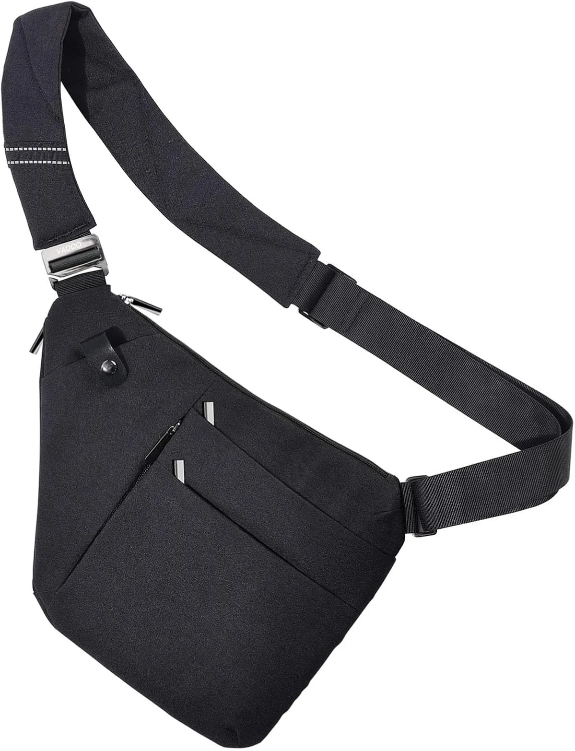 VADOO Sling Bag - Anti-theft Crossbody Shoulder Bag for Men and Women