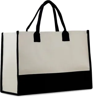 VANESSA ROSELLA Premium Quality Personalized 100% Cotton Canvas Chic Tote Bag