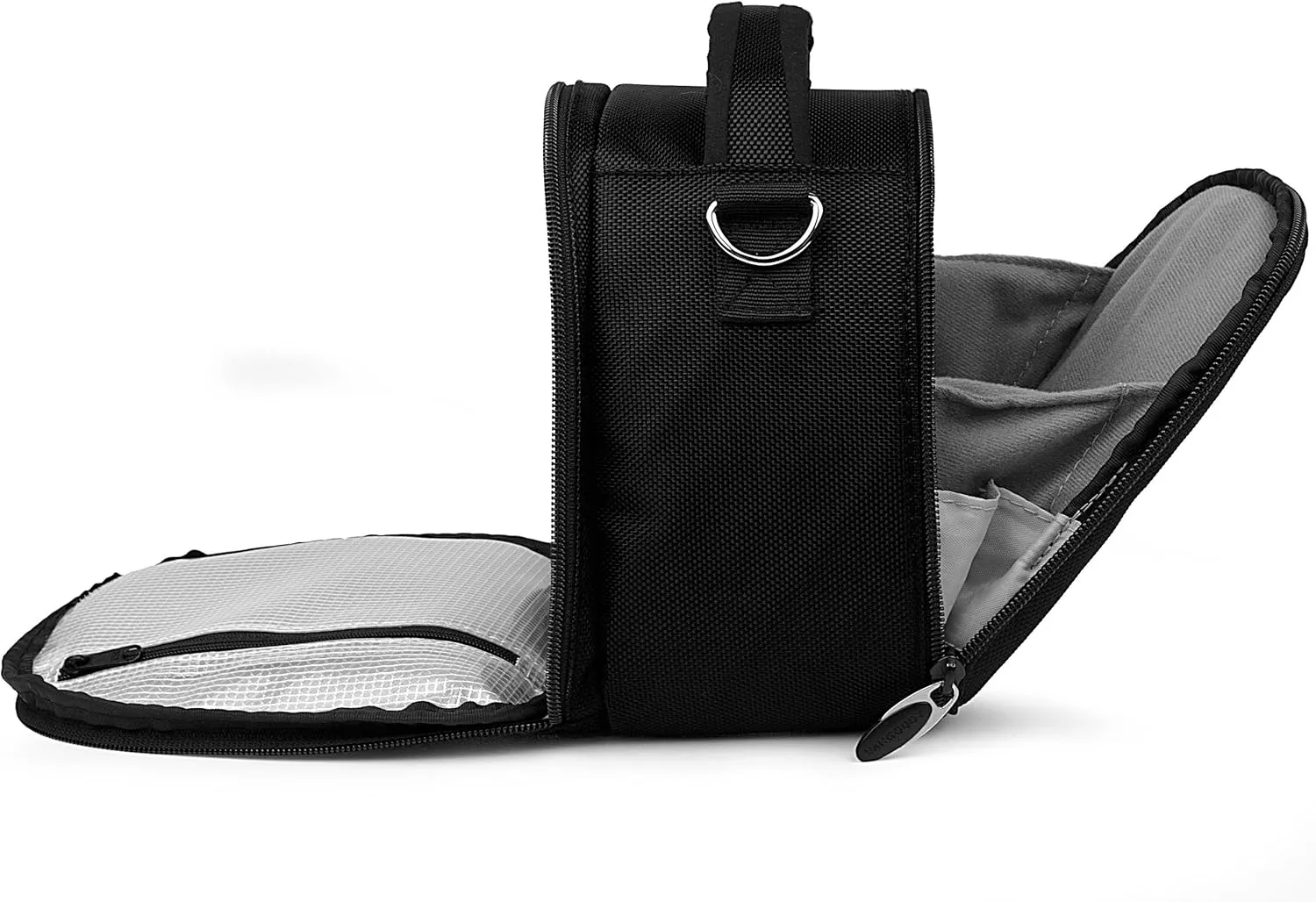 Vangoddy Laurel Onyx Black Camera Carrying Case Bag for Canon EOS, RP, R, Rebel DSLR, Full Frame, & Mirrorless Cameras