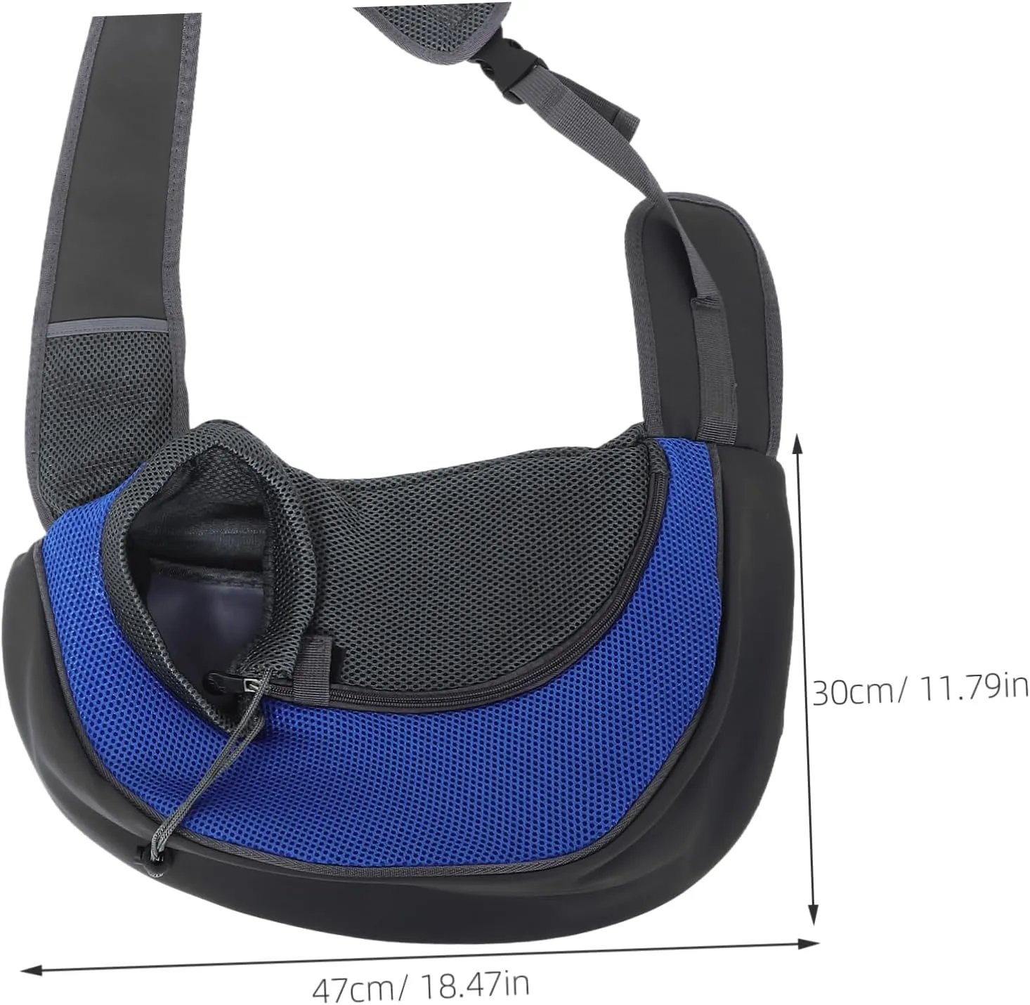 VANZACK Multi-Functional Pet Sling Carrier for Small Dogs and Cats Breathable and Sturdy Stylish Storage Bag Handle