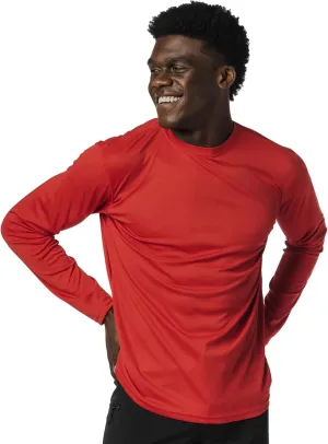 Vapor Apparel Men's Outdoor UPF 50  Long Sleeve T-Shirt, UV Sun Protection for Fishing, Running, Hiking, Swimming