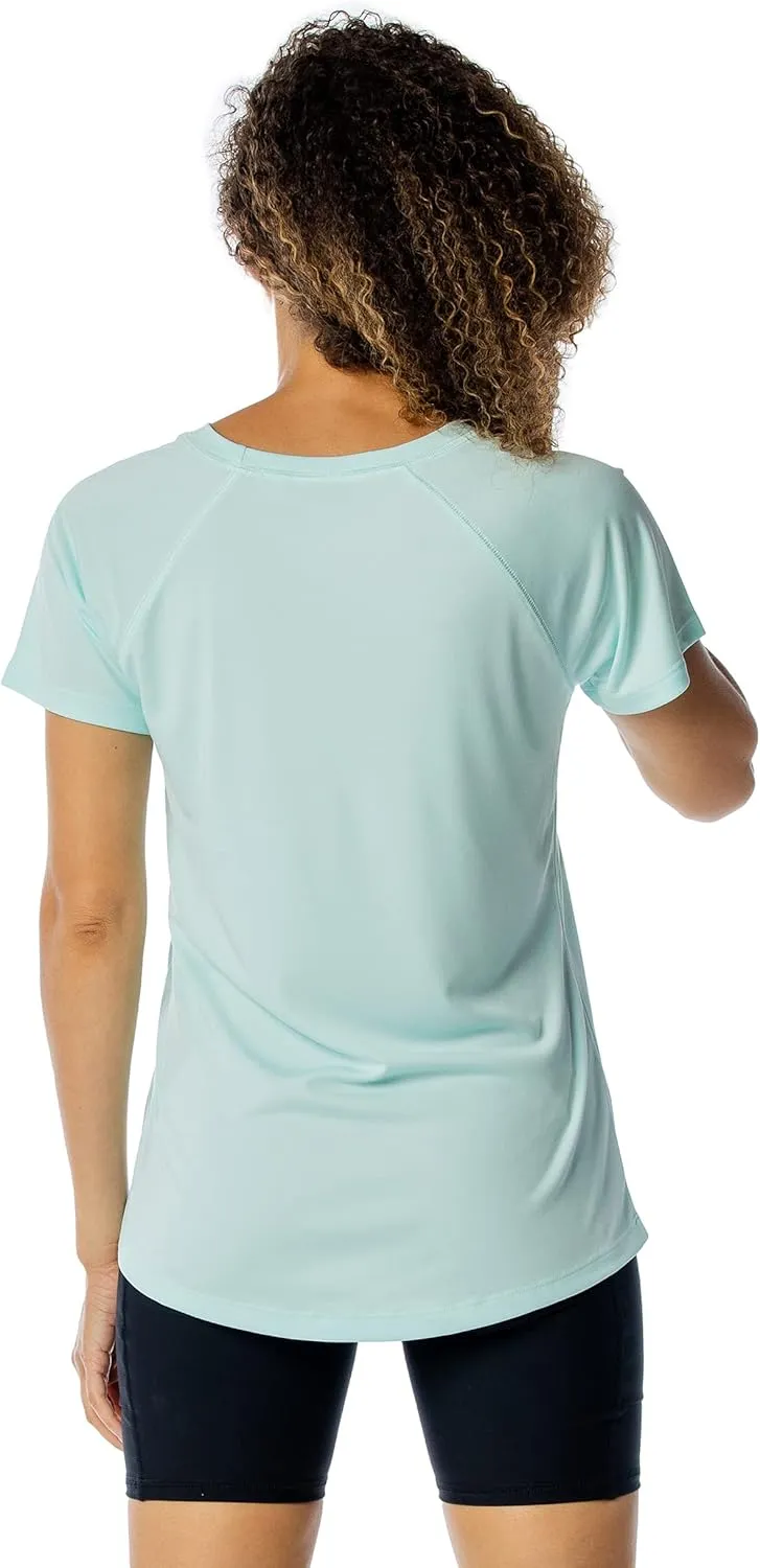 Vapor Apparel Women’s UPF 50  UV Sun Protection Short Sleeve Performance T-Shirt for Sports and Outdoor Lifestyle