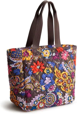 Vera Bradley Premium Cotton Lunch Tote