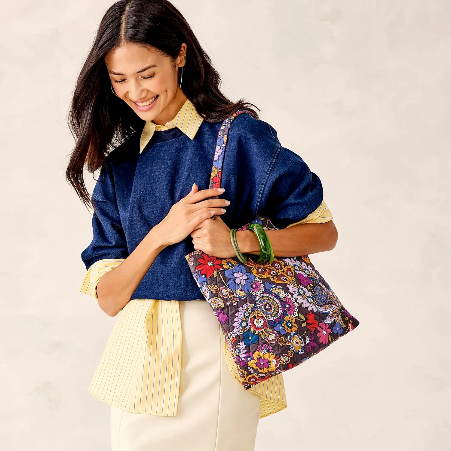 Vera Bradley Premium Cotton Small Original Tote