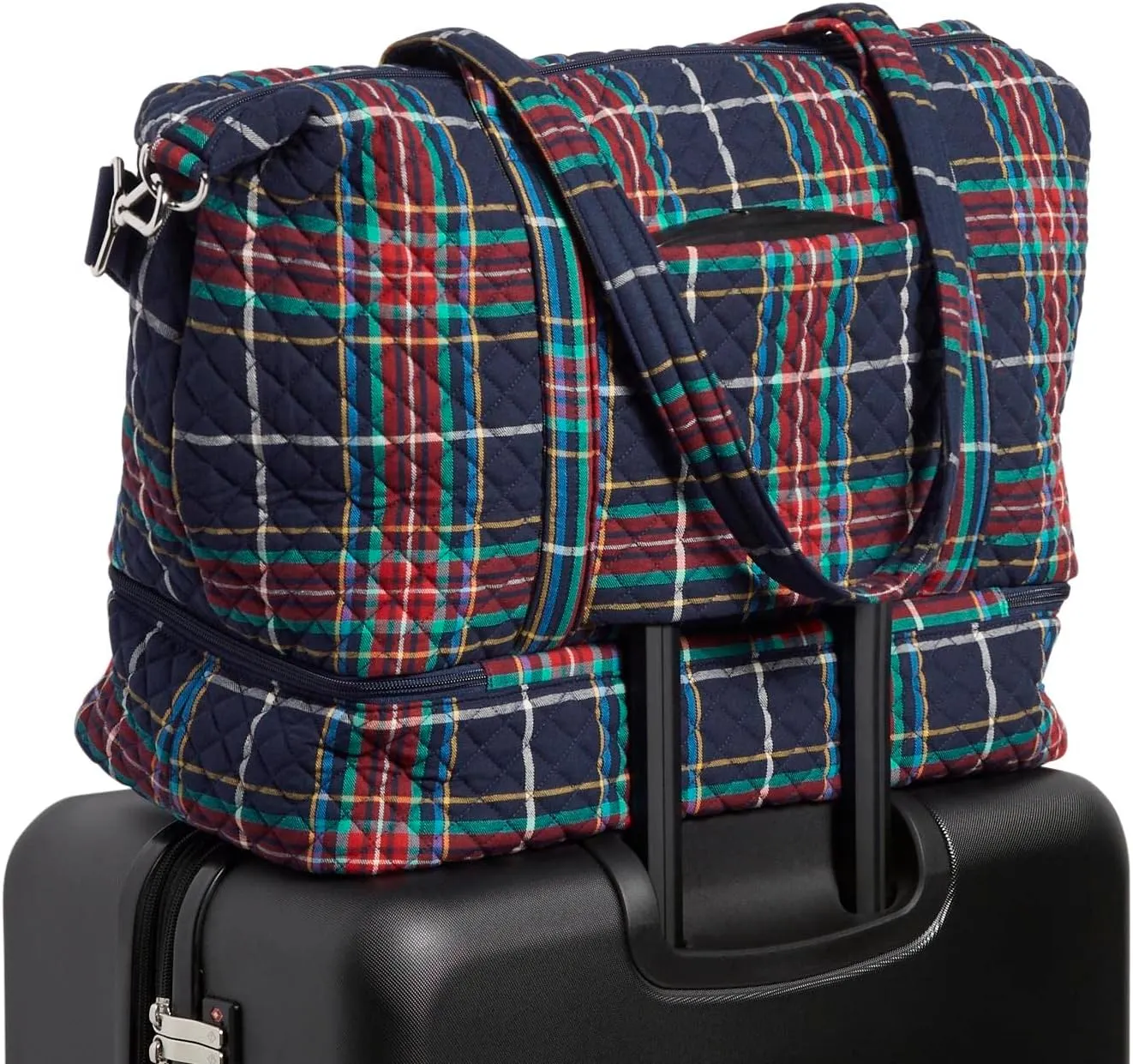 Vera Bradley Women's Cotton Deluxe Travel Tote Travel Bag