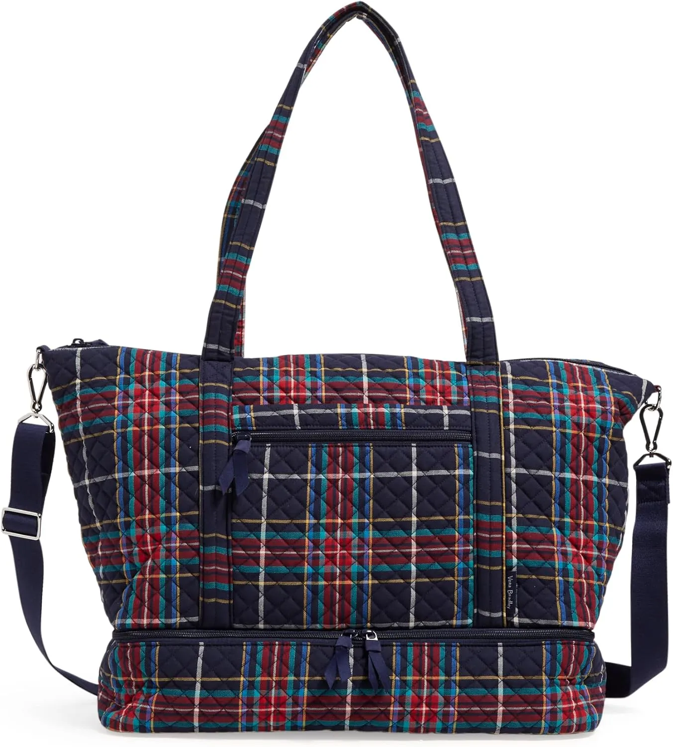 Vera Bradley Women's Cotton Deluxe Travel Tote Travel Bag