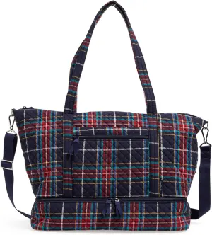Vera Bradley Women's Cotton Deluxe Travel Tote Travel Bag