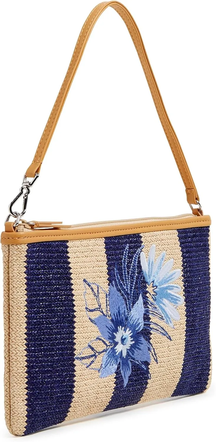 Vera Bradley Women's Straw Convertible Wristlet with RFID Protection