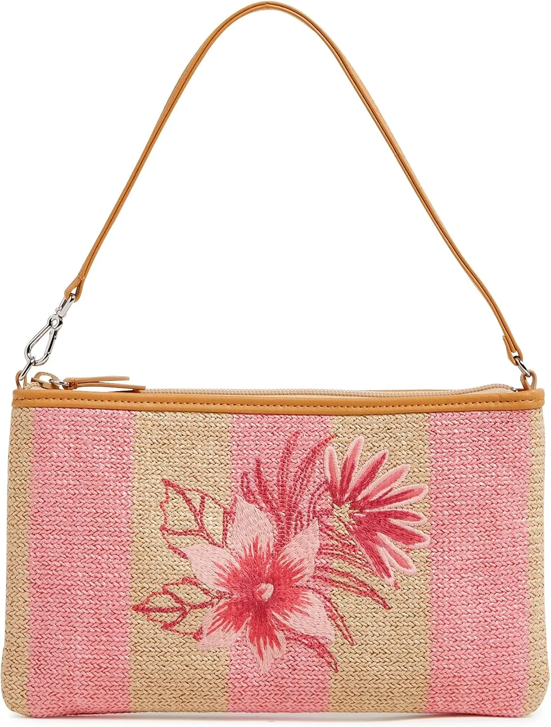 Vera Bradley Women's Straw Convertible Wristlet with RFID Protection