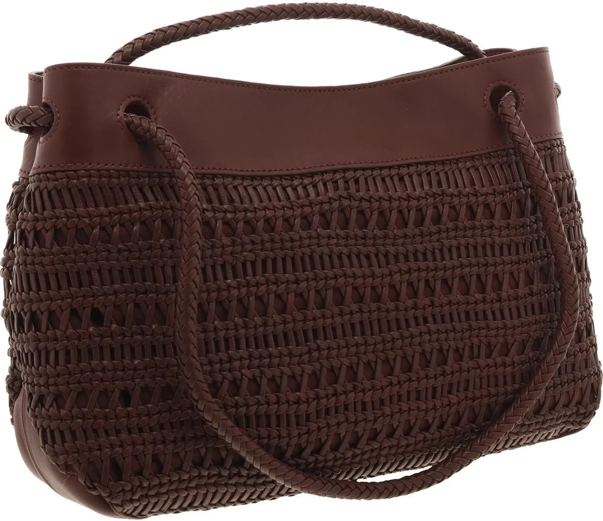 Vince Camuto Womens Irini Convertible Leather Tote Handbag