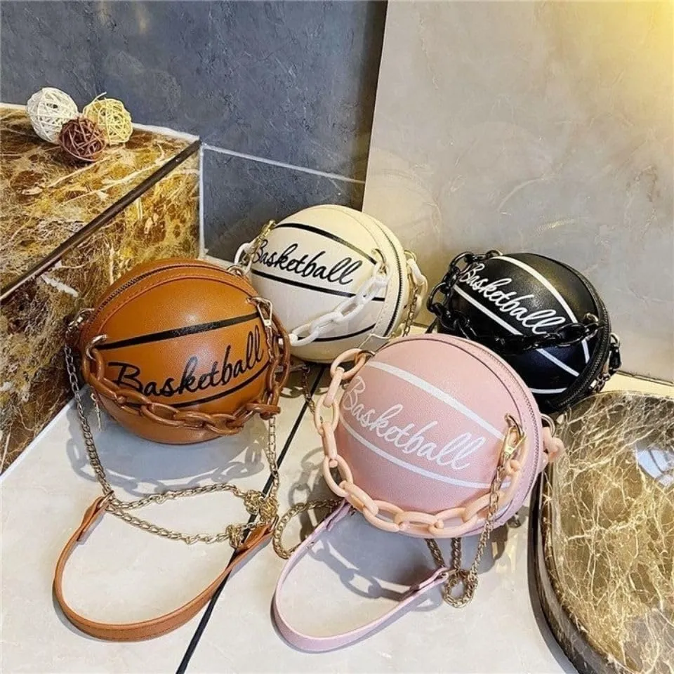 Viral Rugby Ball-Shaped Crossbody Bag for Women | Trendy Contrast Panel Shoulder Purse with Detachable Strap | Compact