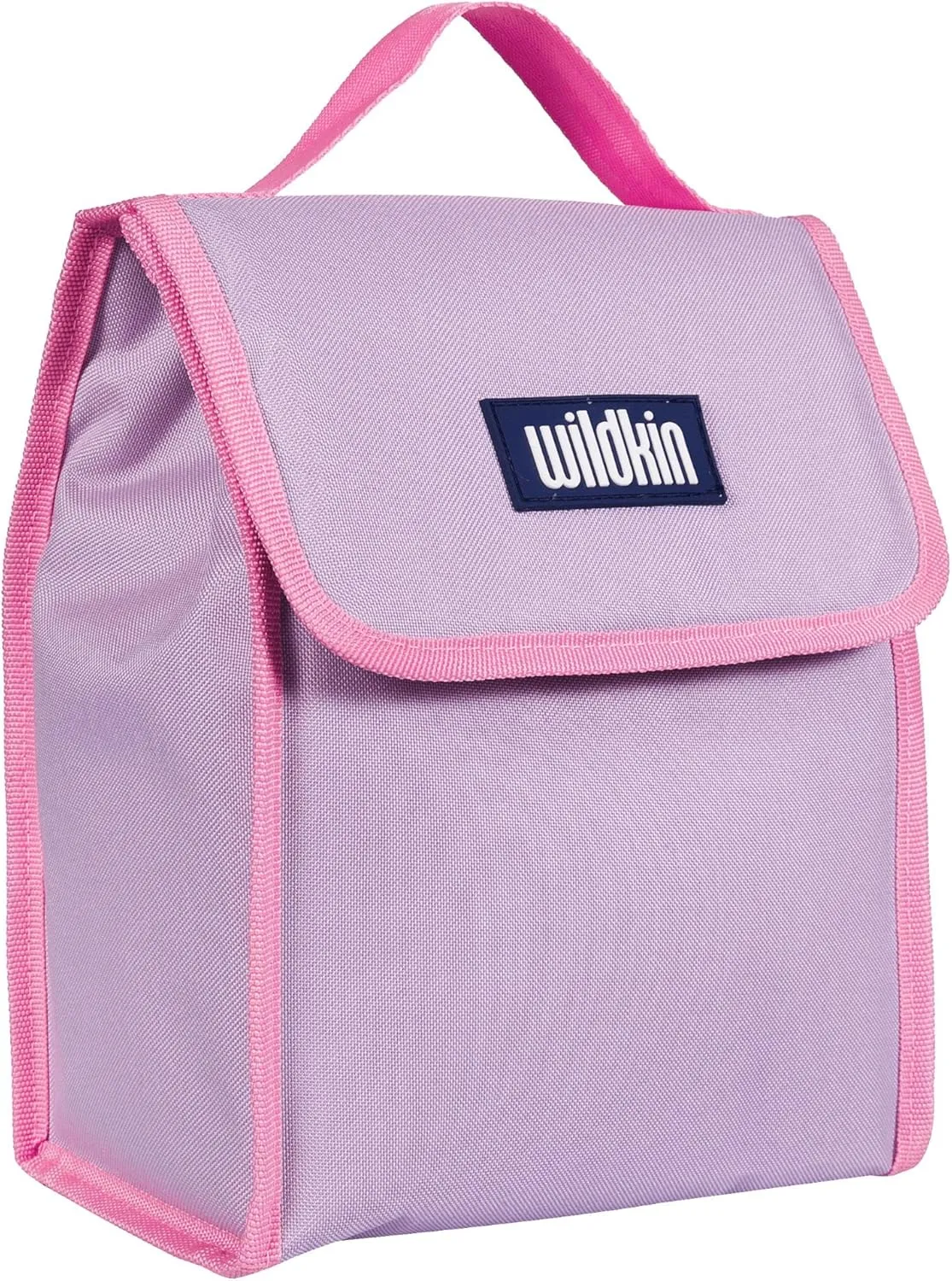 Wildkin Kids Insulated Lunch Bag – Reusable, Ideal for Hot/Cold Snacks, School & Travel - Lilac