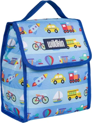 Wildkin Kids Insulated Lunch Bag – Reusable, Ideal for Hot/Cold Snacks, School & Travel - On the Go