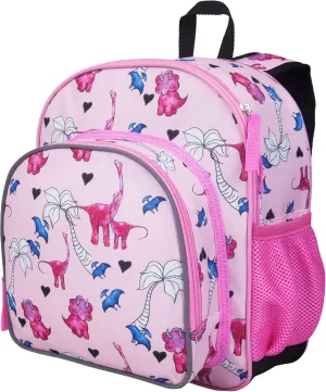 Wildkin Pink Dino 12 Inch Backpack