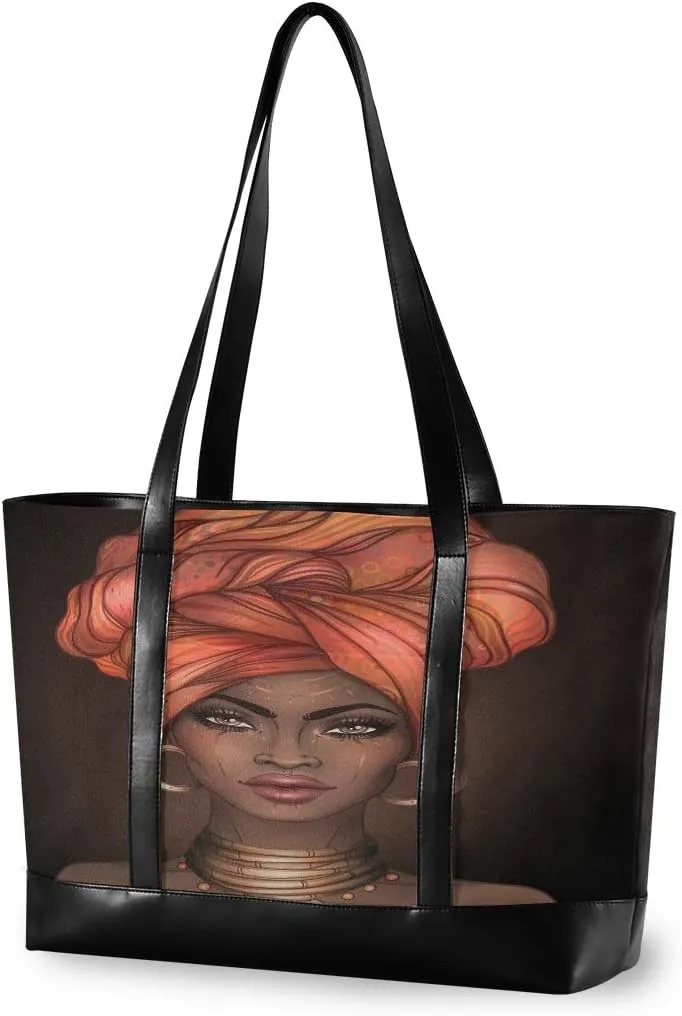 Woman Tote Bag Cheeteh Leopard Print Shoulder Capacity Computer Handbag