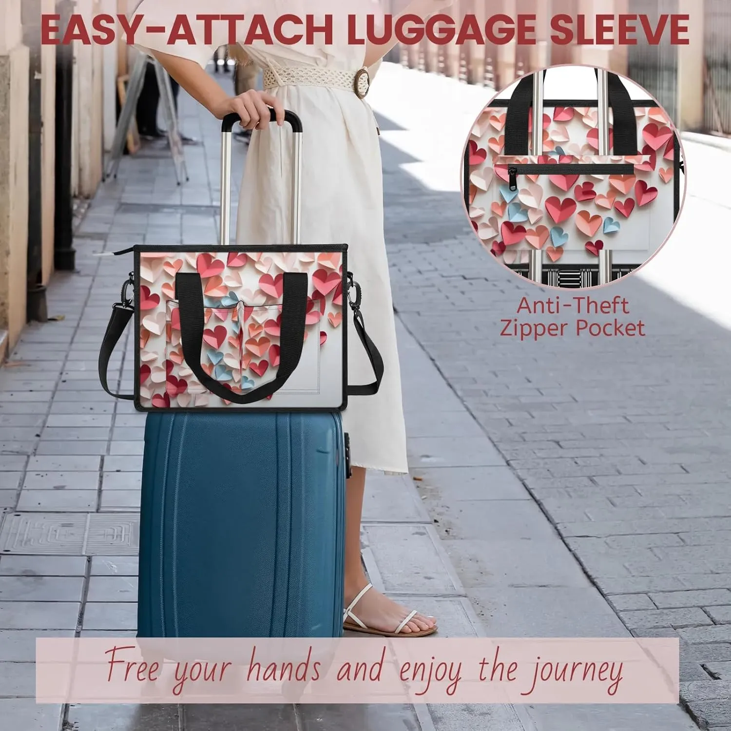 Women Fashion Tote Bag Wallet Shoulder Bags Set 3PCS Top Handle Satchel Purse Large Zippered Handbag Daily Use