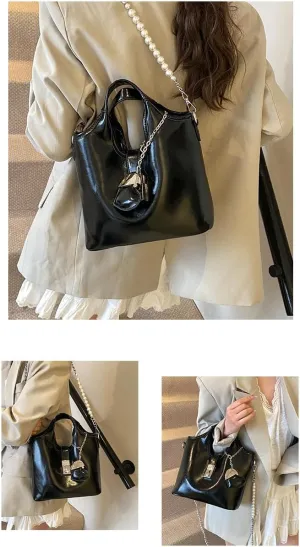 Women’s Detachable Strap Handbag – Versatile Purse, Stylish Shoulder Bag with Multiple Carrying Ways