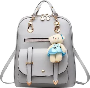Women's Function Casual Backpack Practical Zipper Casual Purpose Tote Backpacks Day Packs Lightweight for Women