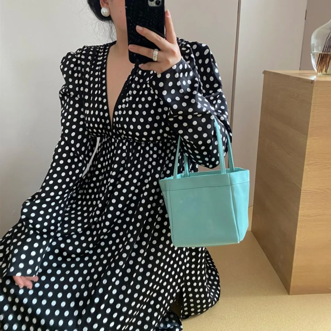 Womens Silk Soft Bucket Bag Neo Chinese Style Handbag Crossbody Satchel Lady Daily Small Shoulder Bag