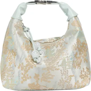 Women's Vintage Floral Embroidery Tote, Medium Crossbody, Shoulder Bag, Handbag