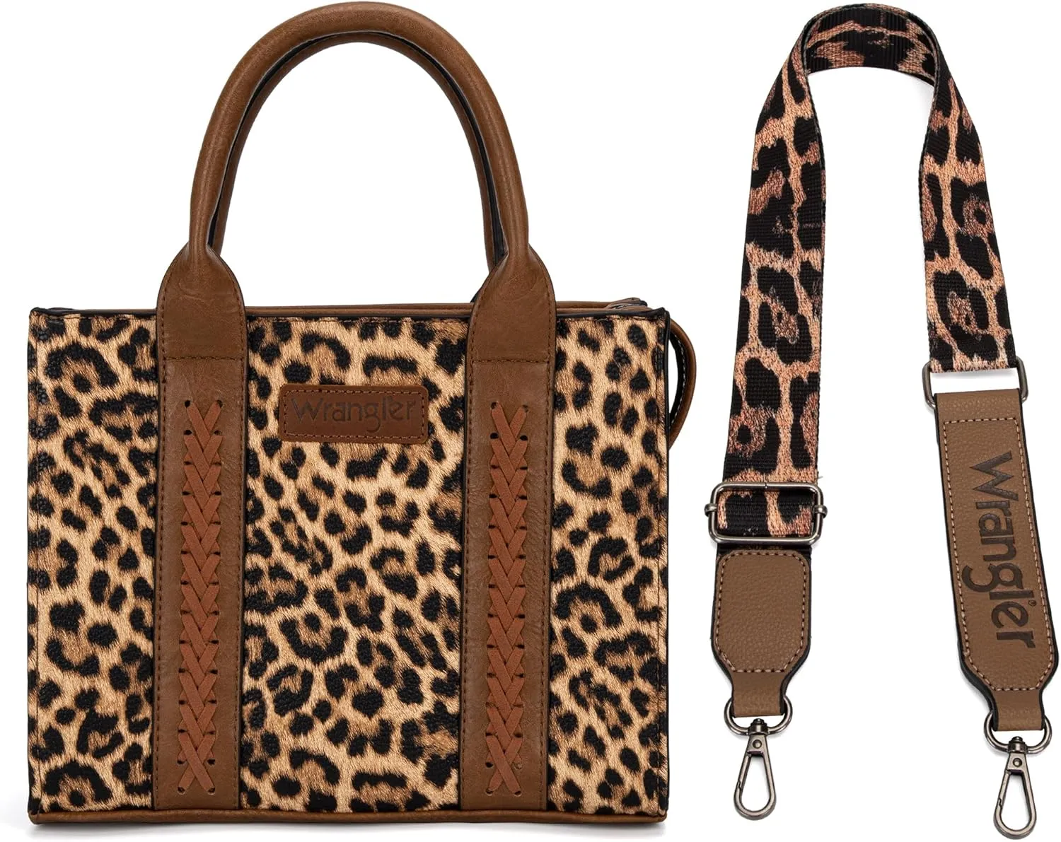 Wrangler Purse for Women Medium Tote Bag Handbags Top-Handle