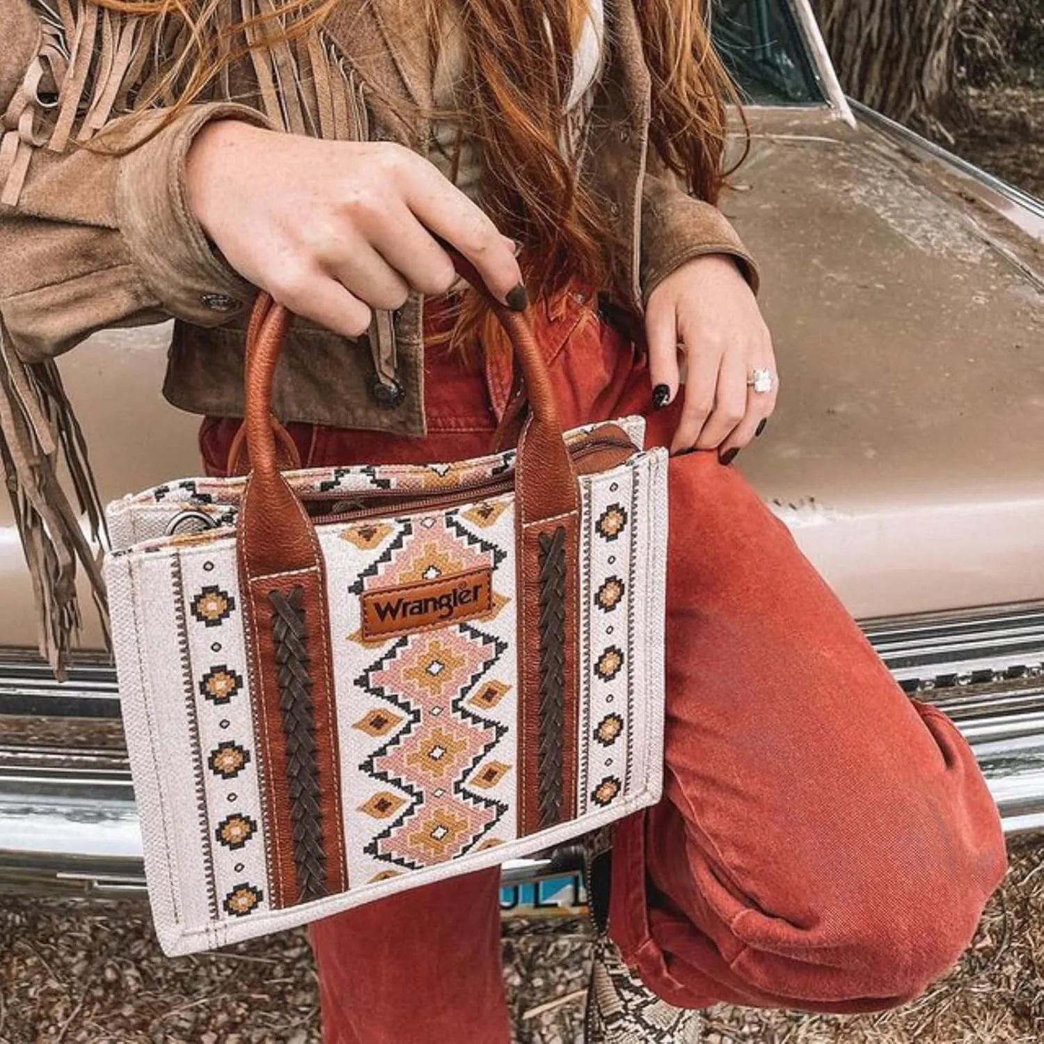 Wrangler Women's Aztec Tote Bag