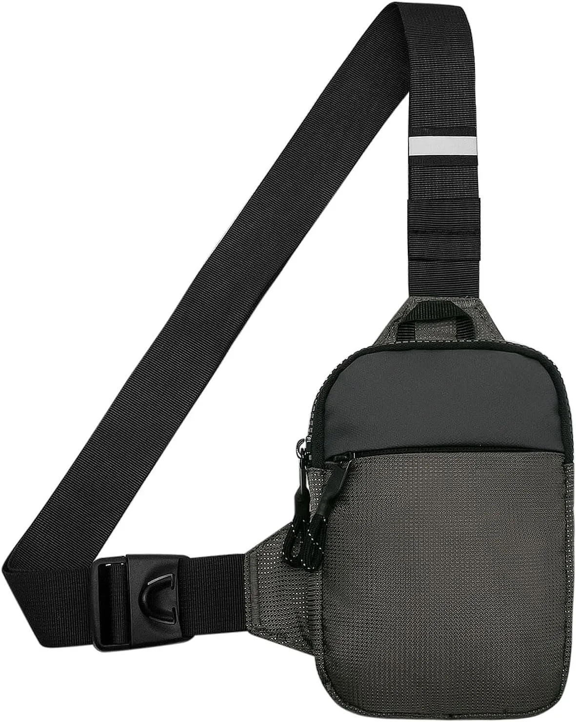 YAMEIZE Mini Crossbody Sling Bag - Trendy Small Chest Bag with Adjustable Strap for Men Women Multipurpose Daypack