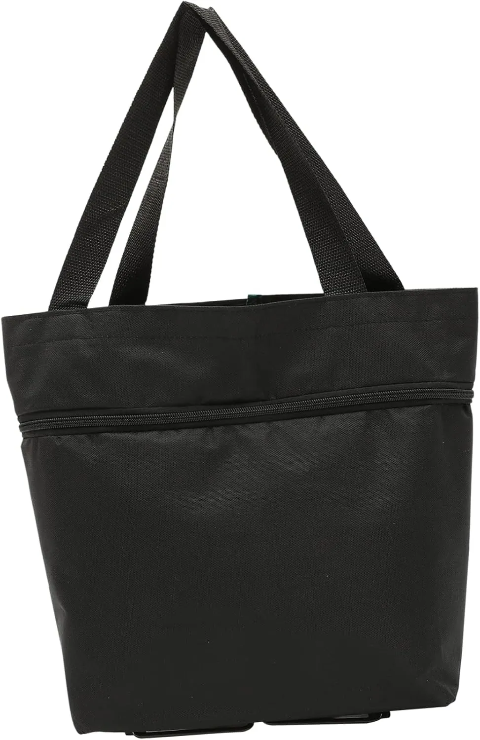 Zerodeko Reusable Grocery Pouch Wheels Foldable Trolley Bag for Shopping Travel Home
