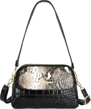 ZLM BAG US Women's Crocodile Pattern Handbag Multipockets Shoulder Crossbody Bag Patent Leather Satchel Purse